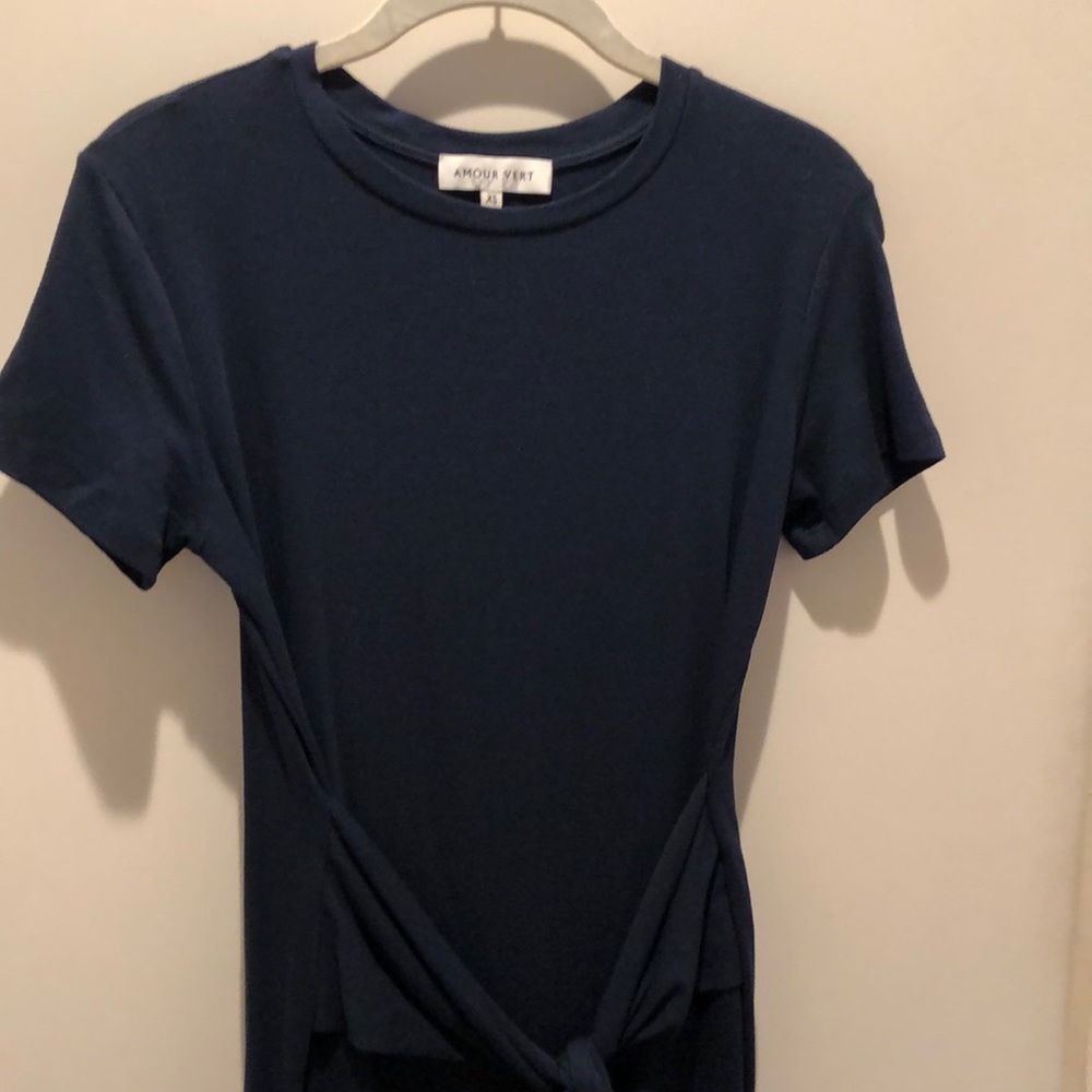 Amour Vert navy Colombe dress